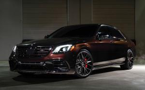 Mercedes-Benz S500 by Designo Motoring on Vossen Wheels (M-X3) 2019 года